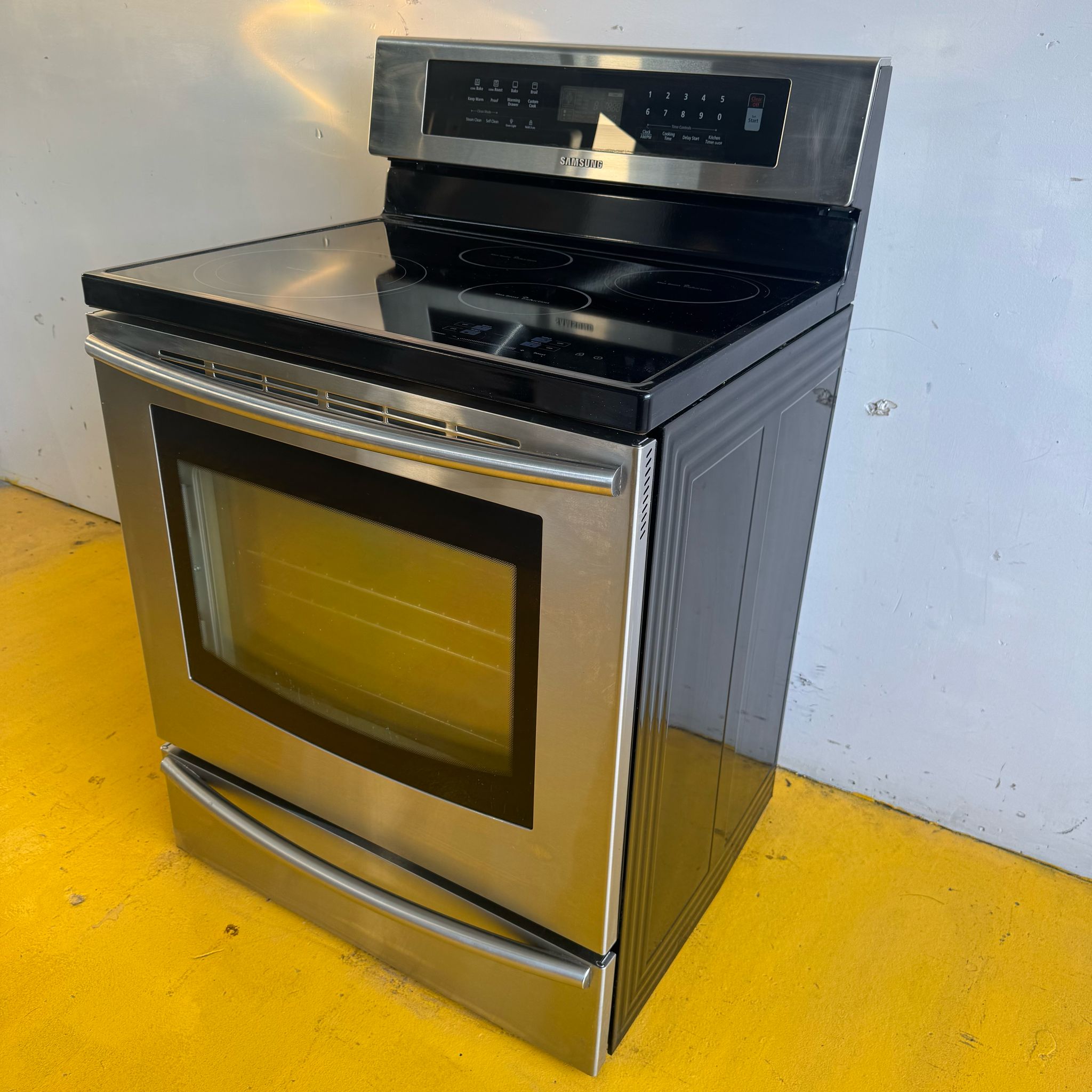 Samsung Induction Stainless Steel Electric Stove Samsung Induction Stainless Steel Electric Stove